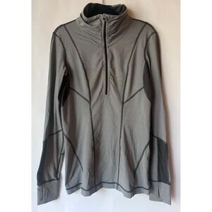 Lululemon Athletica Women's‎ Hyper Striped Quarter Zip Athletic Top 10